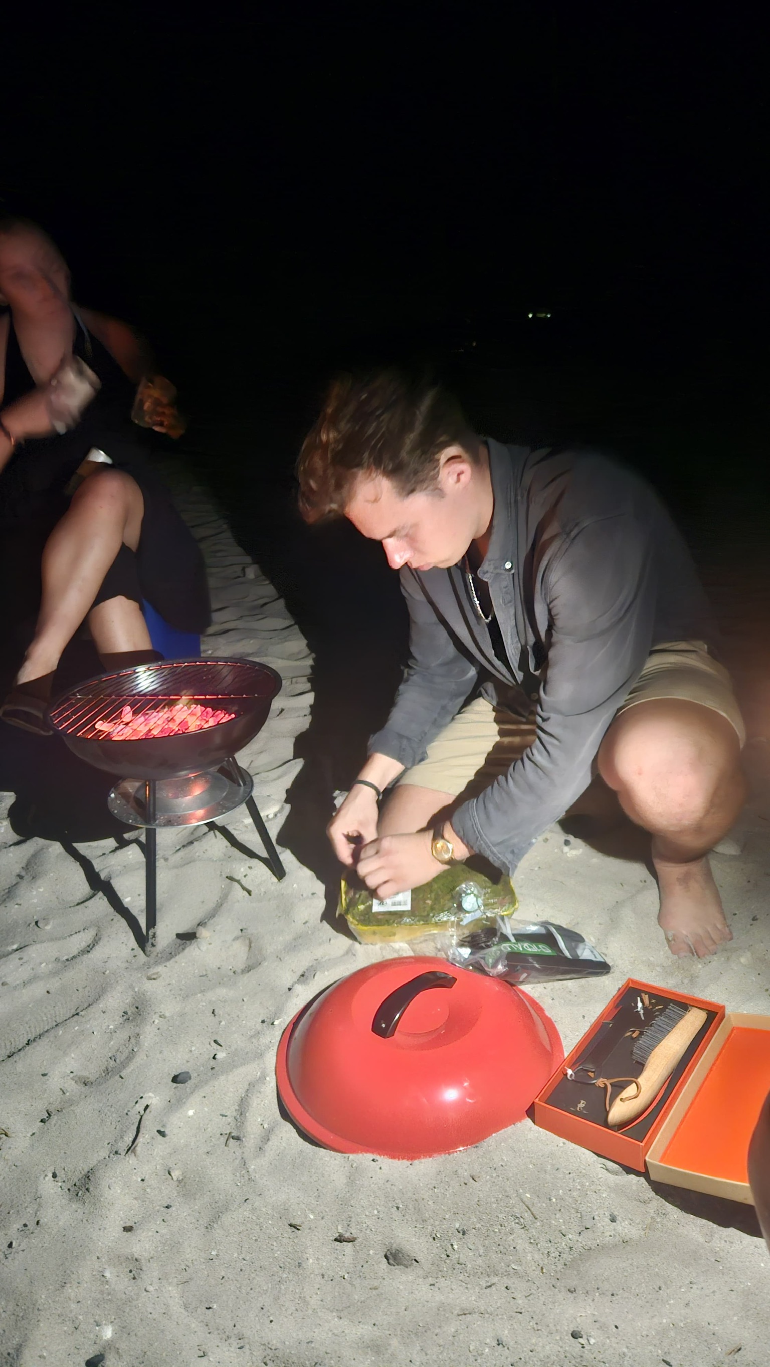 BBQ avond op Klein Curaçao
