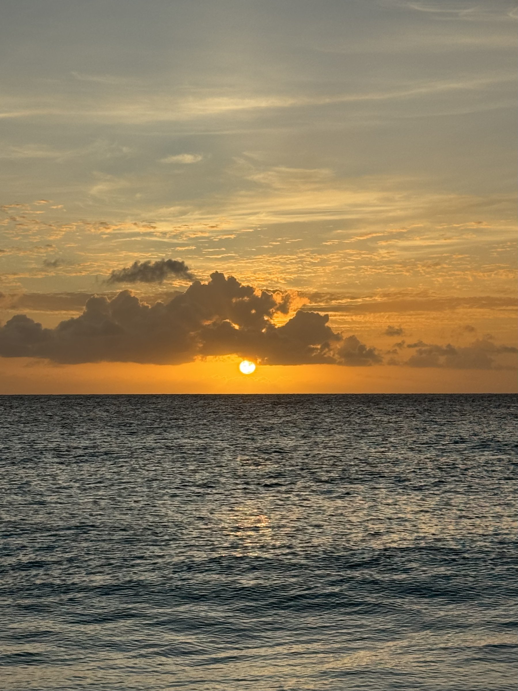 Klein Curaçao zonsondergang strand