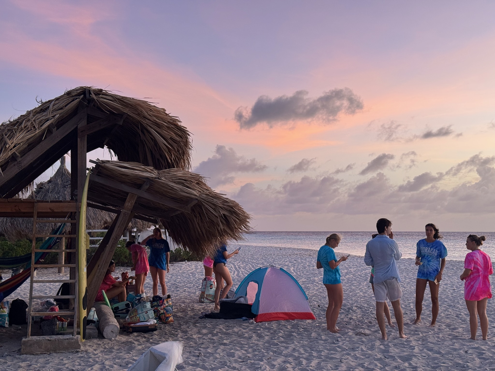 Panorama van Klein Curaçao
